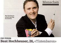 Schweizer Familie – Beat Hochheuser, Tintenbaron