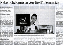 Schaffhauser Nachrichten – Kampf gegen die Tintenmafia